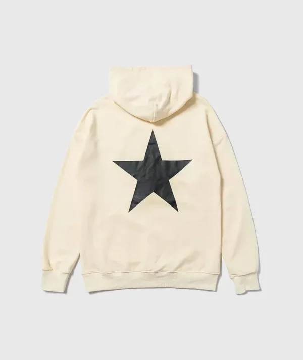 Beige Essentials Star Hoodie