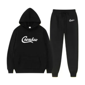 Black Essentials Cresnshaw Tracksuit