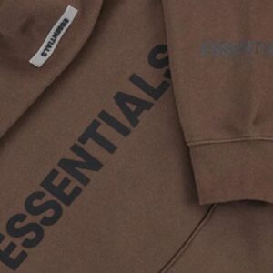 Brown Essentials Hoodies