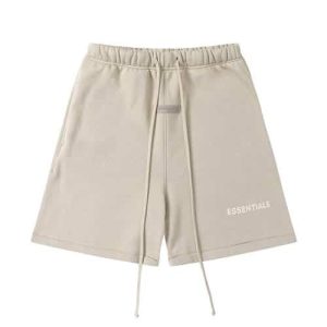 Essentials 8th Collection Flocking Letter Print Short