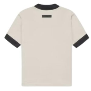 Essentials Kids V Neck Wheat T Shirt