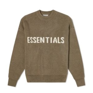 Essentials Knitted Sweater Harvest