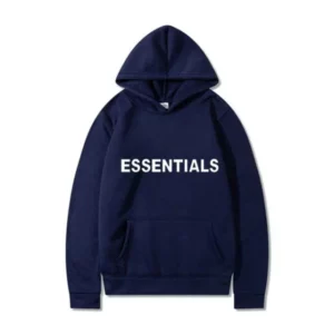 Blue Essentials Hoodies