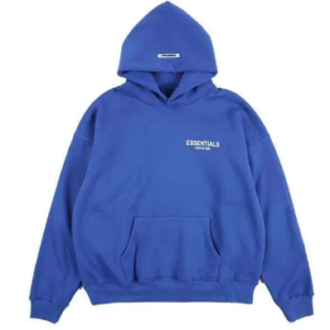 Blue Essentials Hoodies