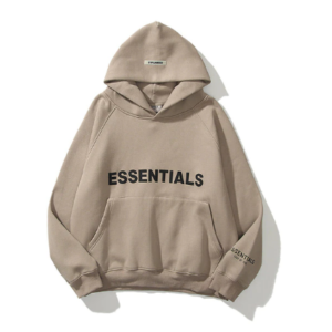 Brown Essentials Oversized Hoodie