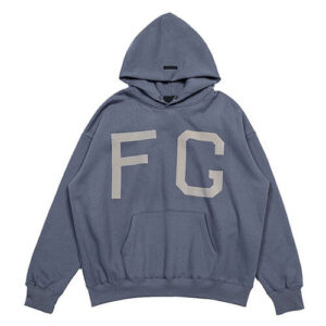 Essentials Fear Of God FG 7th Collection Blue Hoodie