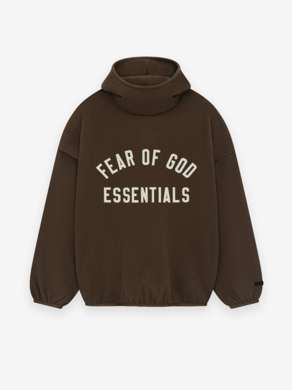 Essentials Fear of God Brushed Hoodie – Brown