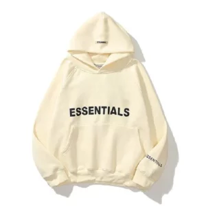 Fear Of God Essential Beige Hoodie