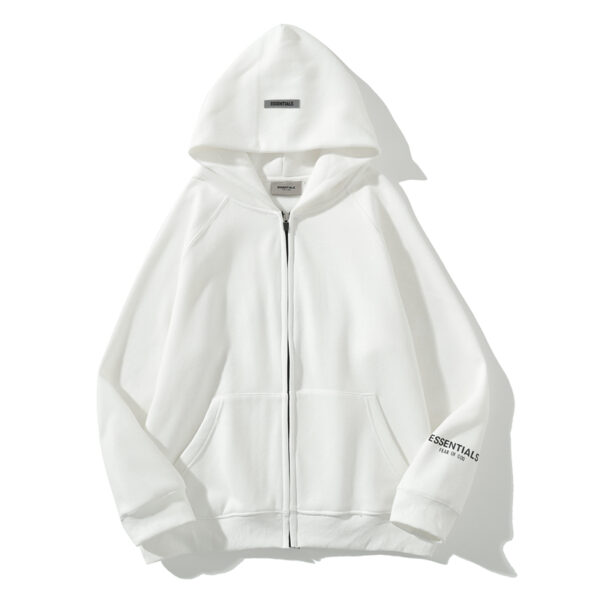 Essentials Fear of God Zipper White