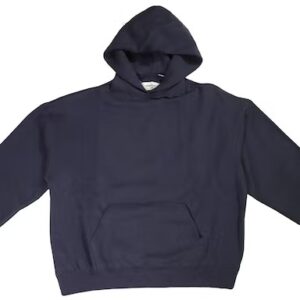 Essentials Graphic Pullover Hoodie – Navy