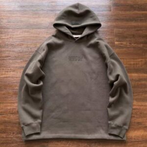 Essentials Logo Grey Hoodie