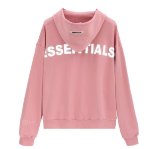 Fear Of God Essential Reflective Pink Hoodie