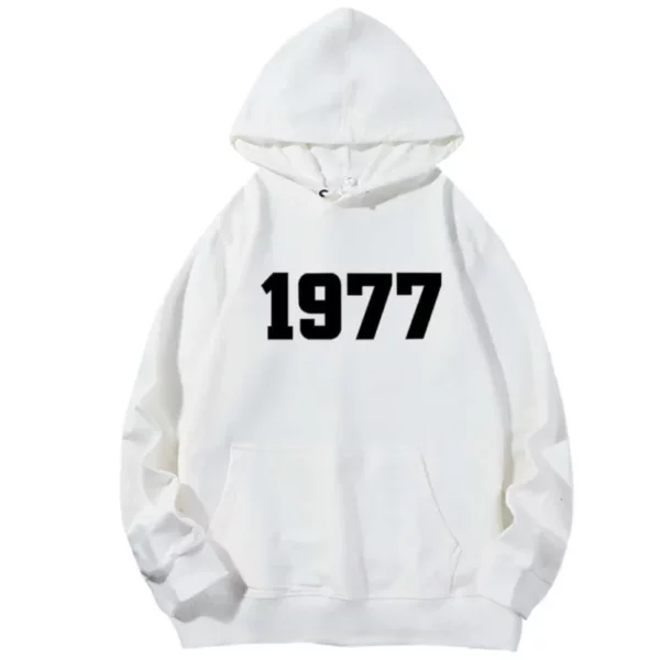 Fear Of God Essentials 1977 Knit Hoodie White