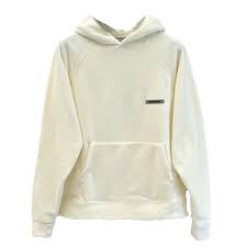 Fear Of God Essentials Beige Hoodie