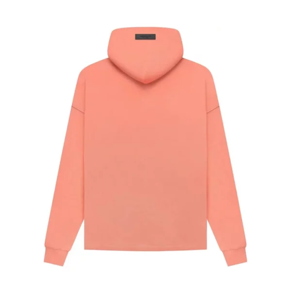 Fear Of God Essentials SS22 Pullover Hoodie Coral Pink