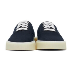 Fear Of God Navy Canvas 102 Backless Sneakers