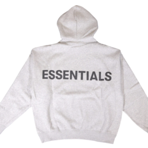 Fear of God Essentials 3M Logo Pullover Hoodie – Grey