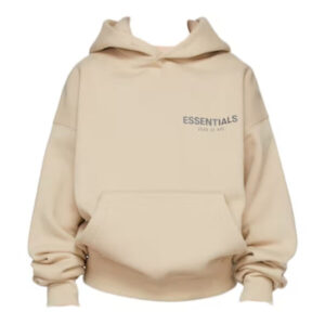 Fear of God Essentials SSENSE Exclusive Kids Hoodie – Beige