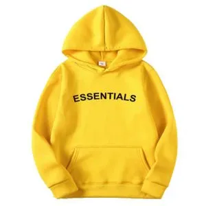 Fear of God Essentials Yellow Hoodie