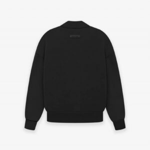 Kids Essentials Crewneck Jet Black