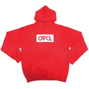 OFCL Essentials Red Hoodie