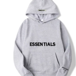 Fear Of God Essentials Gray Hoodie