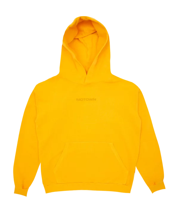 YELLOW MOTOWN ESSENTIALS HOODIE