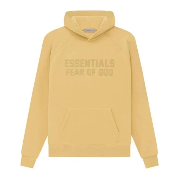 Yellow Essentials Hoodies